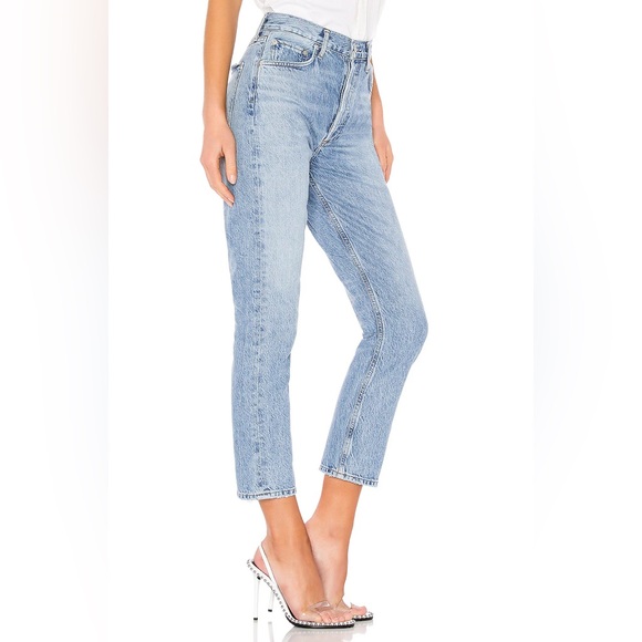 AGOLDE Riley High Rise Straight Crop - Picture 3 of 6